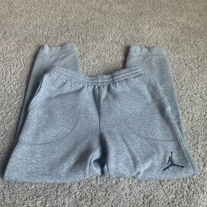 Boys grey Jordan joggers